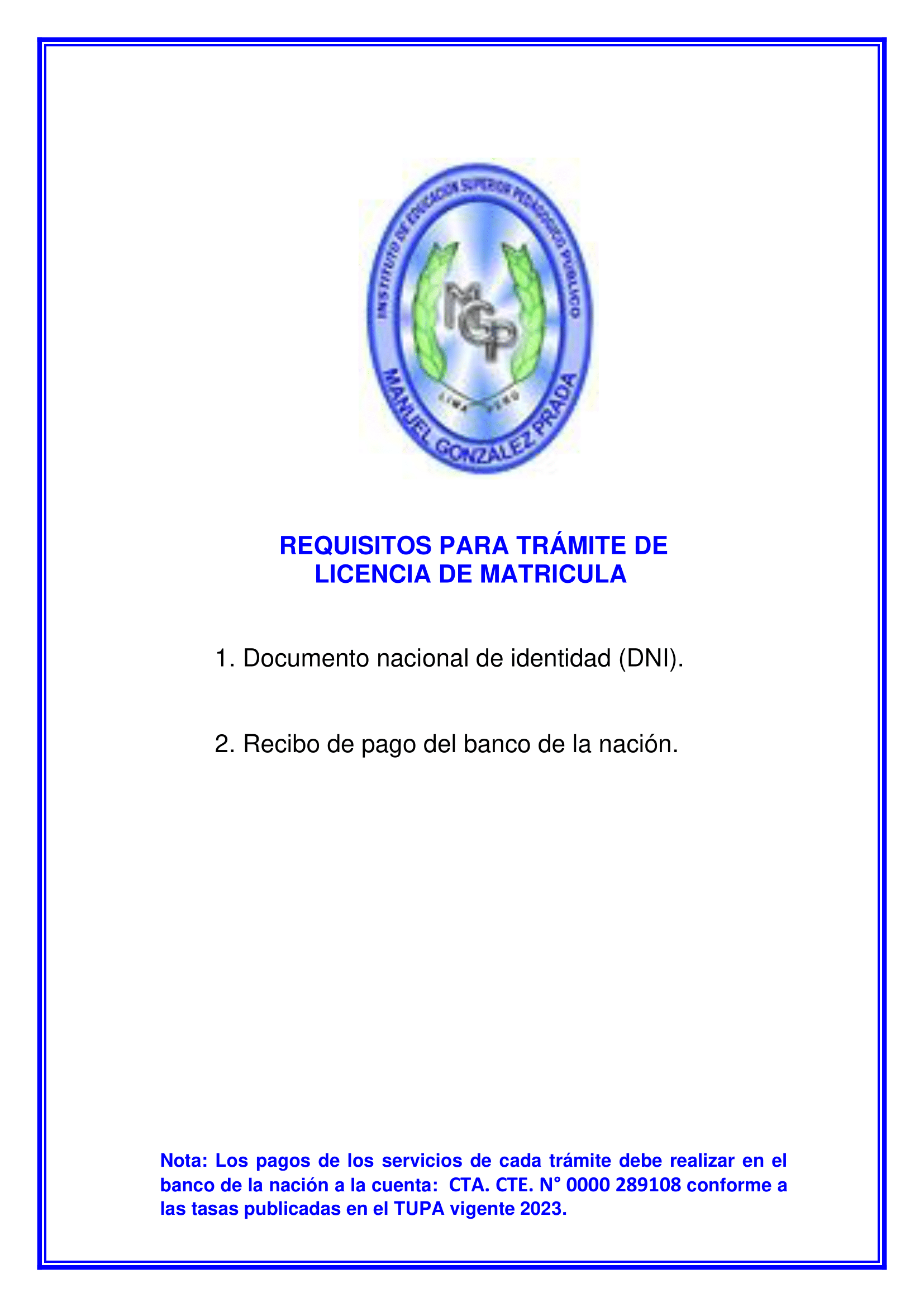REQUISTOS DE TRAMITES VIRTUAL 2023 docx-21