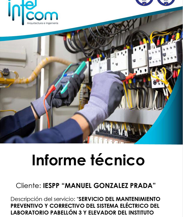 MANTENIMIENTO PREVENTIVO Y CORRECTIVO DEL SISTEMA ELÉCTRICO