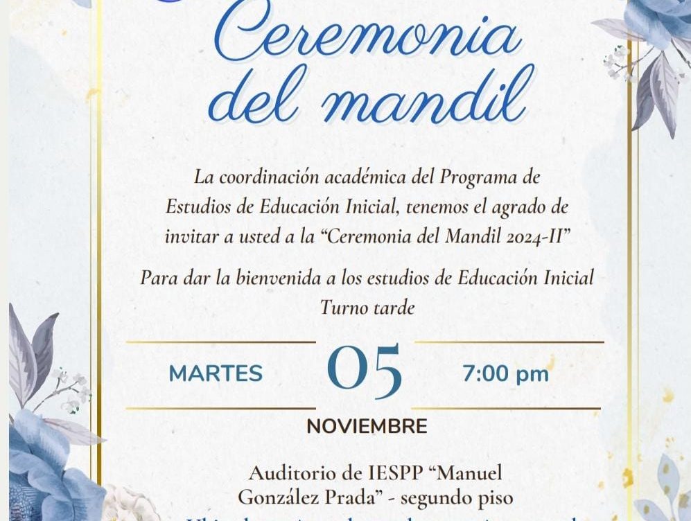 Ceremonia del Mandil