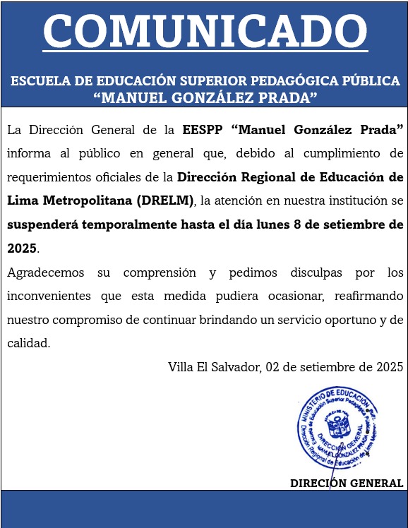 Escuela de Educación Superior Pedagógica Pública MGP”